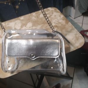 Clear crossbody purse
